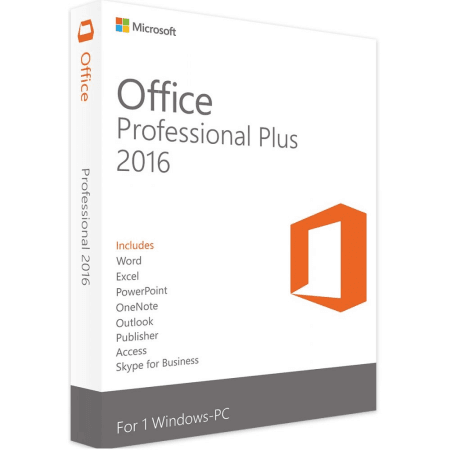 Microsoft Office 2016 Professional Plus Bind Lizenz – Digitaler Download