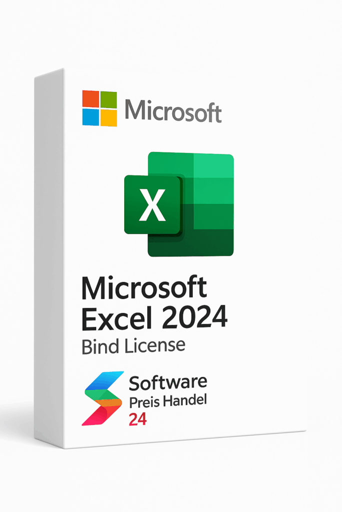 Microsoft Excel 2024 Bind Lizenz – Digitaler Excel Download für Mac/PC